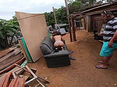 Latina teen luara amaral records big cock creampie