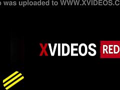 Enjoying Sucking in Glory Hole Session on Red