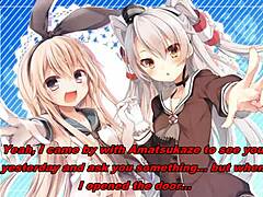 The dual pleasure of Amatsukaze and Shimakaze in Kantai hentai