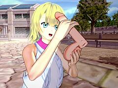 3D Hentai Features Huge Ass And Big Tits With Squirting Cum