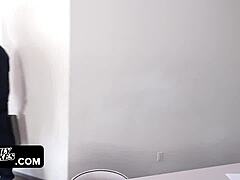 Horny Blonde Babe Wants Huge Cock.