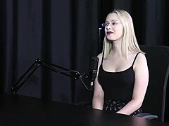 Blonde Teen 18+ Fulfills Client's Fetish With Used Condom And Daily Fucks.