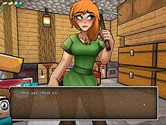 Steve's watermelon romp: a steamy, hentai-style game