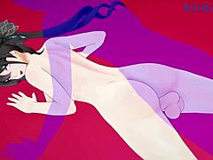 ruan mei and xueyi adventure in honkai star rail hentai with big tits and creampie