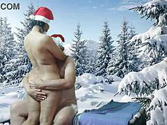 Adorning My Christmas Pussy With Accessories