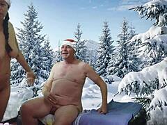 Adorning My Christmas Pussy With Accessories