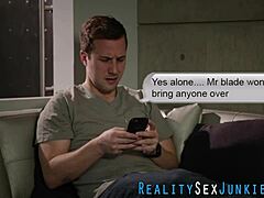 Real blonde teen pornstar sucks big cock in high definition oral hardcore.