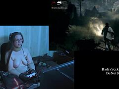 Wow, naked big tits brunette lesbian play!