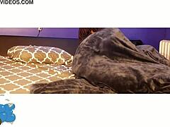 French Ebony Teen Bent Over by Step Brother’s Big Cock in Trailer