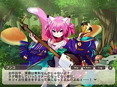 Monster Girl TDX Performs Fellatio On Cock