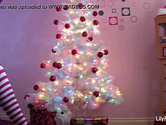 Lily Carter Delivers Squirting Fun for Christmas