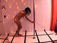 They were dancing nude and getting sexy before jumping into the full sex session