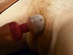 Toying and licking wet pussy to orgasm