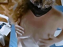 Mirelladelicia Undresses Playing With Dildos Striptease