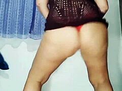 Mirelladelicia Undresses Playing With Dildos Striptease