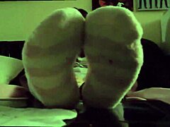 Mature Wife's Sexy Feet Get Licked In Fetish Play