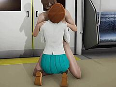 ochako gets wild fucking in metro hentai full video!