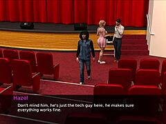 Nursing back to pleasure in 3d!