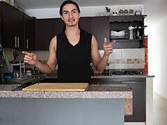 Damn! Hallacas in 2 Minutes with Henry and Veronika, Gaping Ass Cumshot!