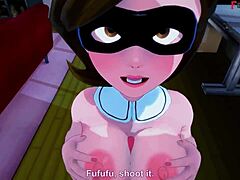 helen parr as elastigirl sucks the wrong santa in the incredibles full movie on ptrn or sheer fantasyking3