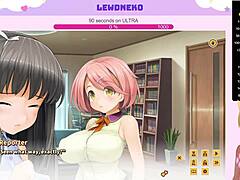 Vtuber Lewdneko Moans in Love Cubed Part 9