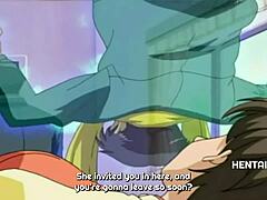 Perverted Ghost Gropes and Blows Petite Teen in Hentai Cartoon