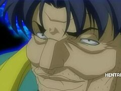 Perverted Ghost Gropes and Blows Petite Teen in Hentai Cartoon