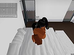 Young black girl enjoys rough sex