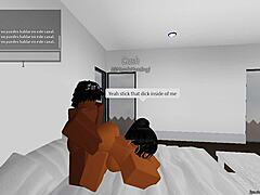 Young black girl enjoys rough sex