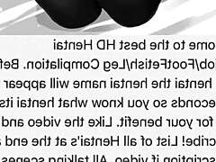 魅惑的なアニメヘンタイ フットジョブ 可愛いキャラクターたち