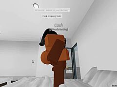 19-Year-Old Black Guy Fucks Cock-Hungry Slut