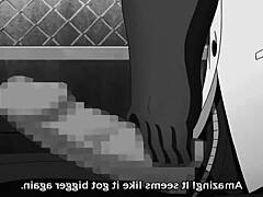 魅惑的なアニメヘンタイ フットジョブ 可愛いキャラクターたち