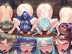 Harem Hunter Fivesome in Tavern
