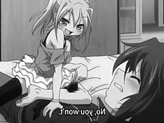 魅惑的なアニメヘンタイ フットジョブ 可愛いキャラクターたち