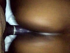 Ebony Milf Takes Monster Cock Doggystyle