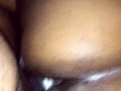 Ebony Milf Takes Monster Cock Doggystyle
