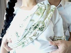 Indian Big Ass Warrior Gets Fucked Hardcore Doggy Style Outdoors by Husband