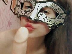 slut with protruding nipples gets pussy and anus fingered!