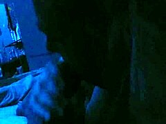 she's still sucking on that big black monster cock