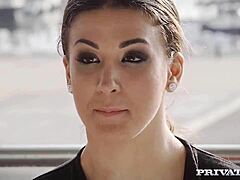 Pretty European girl, Susy Gala, in a hot interview