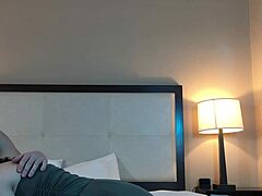 Can you believe this hot petite teen with big ass sucking cock so deep?