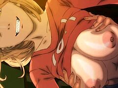 Power and Denji engage in hardcore hentai sex