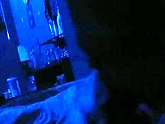 she's still sucking on that big black monster cock