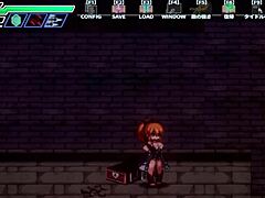Hentai game with an interspecies couple in a sealed cave