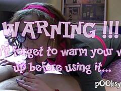 Gabriella, the naughty redhead in lingerie, gives blowjob and doggystyle to her partner in POV.