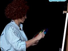 Ryan Keely asks, 'Want to paint my big tits?' during cosplay tutorial.