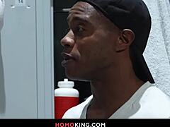 Isaac X And Jake Waters Bareback In Locker Room