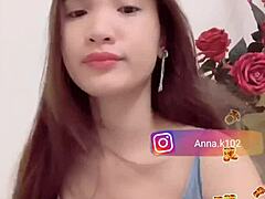 Anna k102 shows her flat chest on instagram