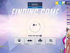 vtuber lewdneko plays overwatch gets spanked 😏