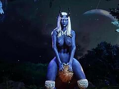 eldrea shines in wild hentai cartoon compilation